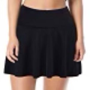 Hilor Women's High Waisted Swim Skirt Bottoms Athletic Tankini Swimsuits Size 18